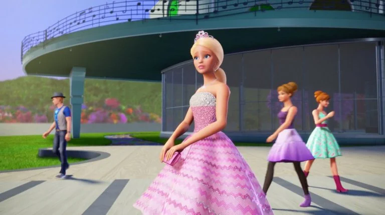 Смотреть аниме Барби: Рок-принцесса