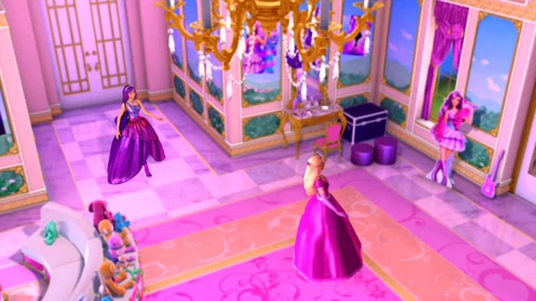 Смотреть аниме Barbie: Принцесса и поп-звезда