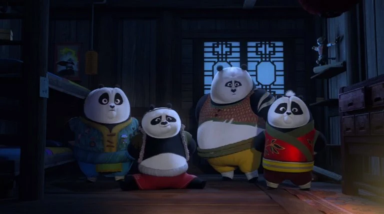 Смотреть аниме Кунг-фу панда: Лапки судьбы