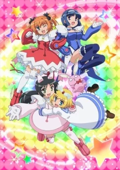 Небесные воровки, близняшки-ангелочки OVA / Kaitou Tenshi Twin Angel: Kyunkyun☆Tokimeki Paradise!! OVA (2014) [1-2 из 2]