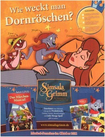 Симсала Гримм / Simsala Grimm - Die Märchen der Brüder Grimm (1999) (3 сезона)