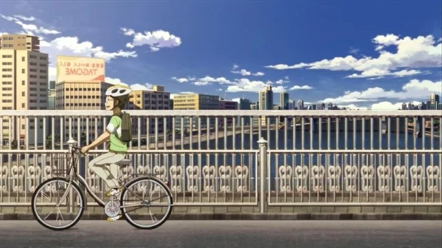 Смотреть аниме Трусливый велосипедист. Фильм