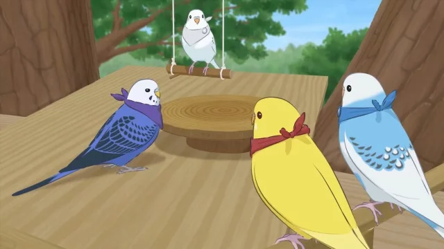 Смотреть аниме Разноцветные попугаи 2